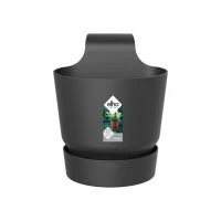 ELHO Balkonkasten „Greenville“, Ø25 Cm, Schwarz – Bild 6