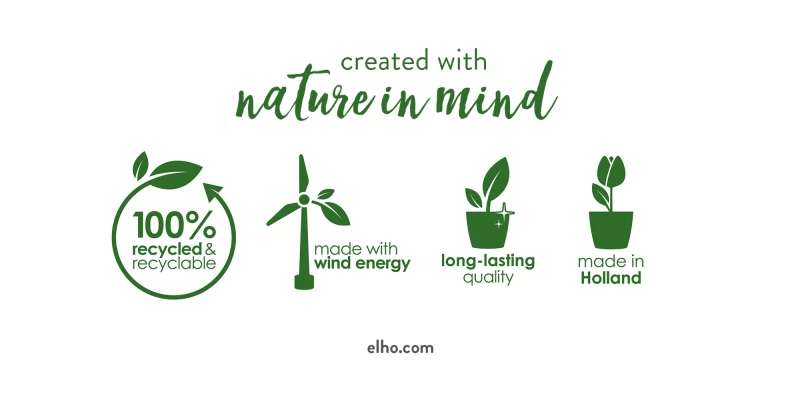 ELHO Pflanzgefäß „The Ocean“, Ø14 Cm, Blau – Bild 5