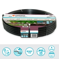 GARDENA Bewässerungsschlauch „Micro Drip“, Für Sträucher & Hecken, 50 M – Bild 7