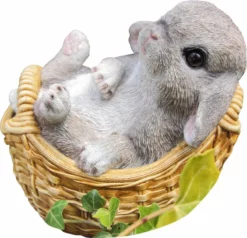 GRANIMEX Figur „Hasenkorb“