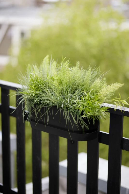 ELHO Balkonkasten „Greenville“, 52 Cm, Schwarz – Bild 5