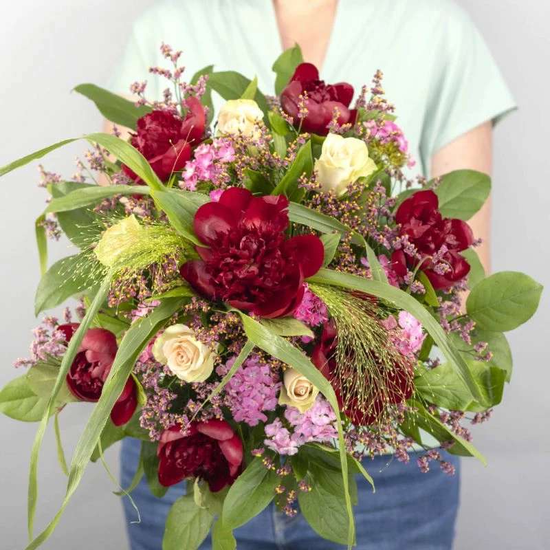 Pfingstrosenstrauss „Hauchzart“ – Bild 2