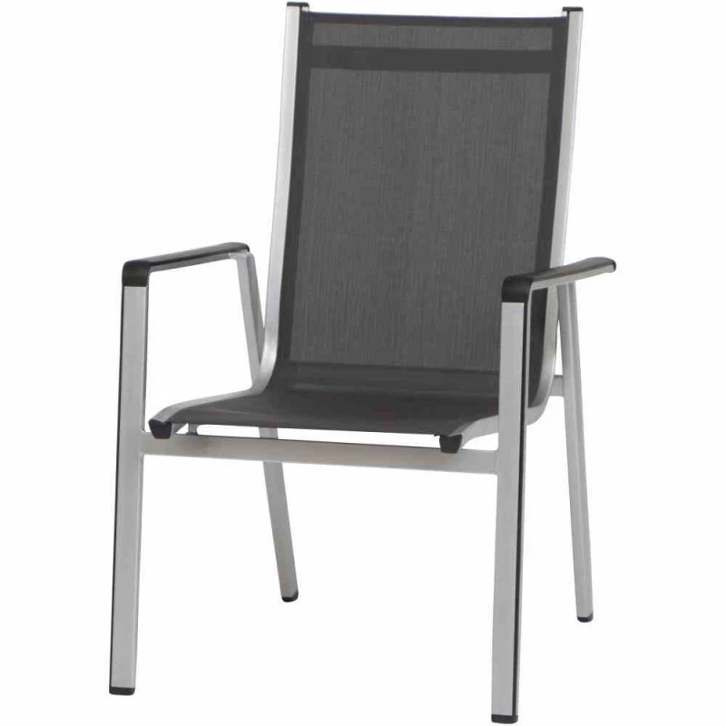 MWH Stapelsessel „Elements“, 70x65x98 Cm, Anthrazit