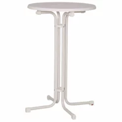 MFG Stehtisch, Ø85x110 Cm, Weiß