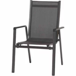 MWH Stapelsessel „Elements“, 69,5x64,5x98 Cm, Anthrazit