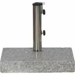 SIENA GARDEN Schirmständer 25 Kg, 45 Cm, Hellgrau