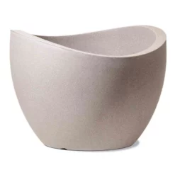 SCHEURICH Pflanzgefäß „Wave Globe“, Ø60 Cm, Taupe
