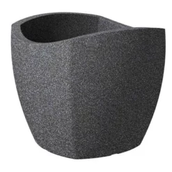 SCHEURICH Pflanzgefäß „Wave Globe“, Cubo, 40x40 Cm, Schwarz