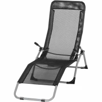 GARDAMO Bäderliege „Brigo“, Silber-schwarz – Bild 6