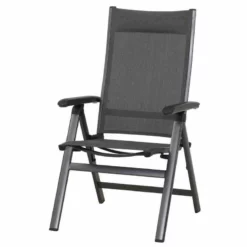 MWH Klappsessel „Core“, 66x61,5x108,5 Cm, Anthrazit