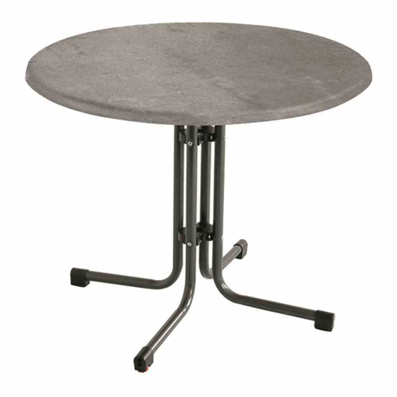 MFG Klapptisch, Ø80 Cm, Anthrazit