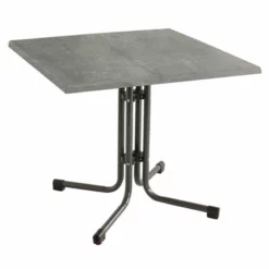 MFG Klapptisch, 80x80 Cm, Anthrazit