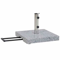 SIENA GARDEN Schirmständer 45 Kg, 50 Cm, Hellgrau – Bild 6