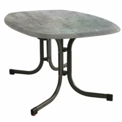 MFG Gartentisch, Klappbar, 146x94 Cm, Anthrazit