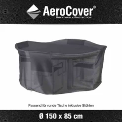 AEROCOVER Schutzhülle Für Gartenmöbel-Set, Ø150x85 Cm