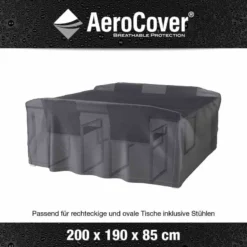 AEROCOVER Schutzhülle Für Garten-Gruppe, 200x190x85 Cm
