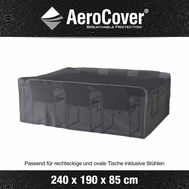 AEROCOVER Schutzhülle Für Gartenmöbelset, 240x190x85 Cm