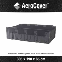 AEROCOVER Schutzhülle Für Gartenmöbelset, 305x190x85 Cm