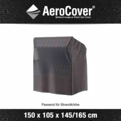 AEROCOVER Schutzhülle Für Strandkorb, 150x105x165/145 Cm