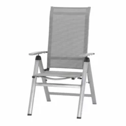 MWH Klappsessel „Fabulo“, 66,5x61,5x111 Cm, Silber