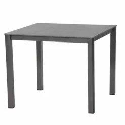 MWH Gartentisch „Creatop Elements“, 90x90x74 Cm, Grau