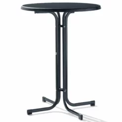 SIEGER Stehtisch, Ø86 Cm, Grau-eisengrau