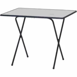 MFG Campingtisch, 60x80 Cm, Weiß-blau