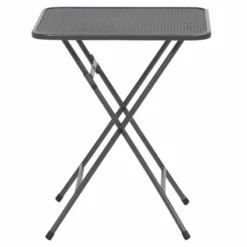 MWH Klapptisch „Café Latte“, 60x60x72 Cm, Eisengrau