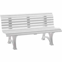 BLOME Bank „Helgoland“, 3-Sitzer, Weiß – Bild 5