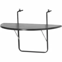 ALCO Balkontisch, 100x50 Cm, Anthrazit