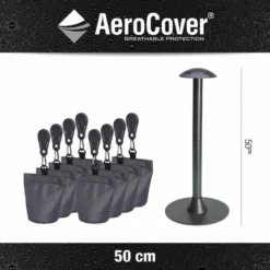 AEROCOVER Abstandshalter Mit Sandsäcken