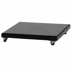 SIENA GARDEN Schirmständer „Ferona“, 90 Kg, Mit Rollen, Schwarz