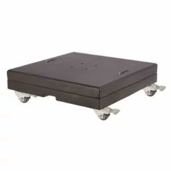 SIENA GARDEN Schirmständer „Ferona“, 150 Kg, Mit Rollen, Schwarz