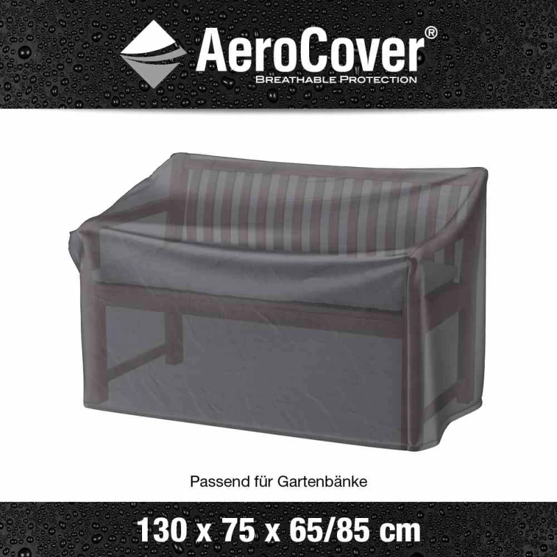 AEROCOVER Schutzhülle Für Gartenbank, 130x75x65/85 Cm