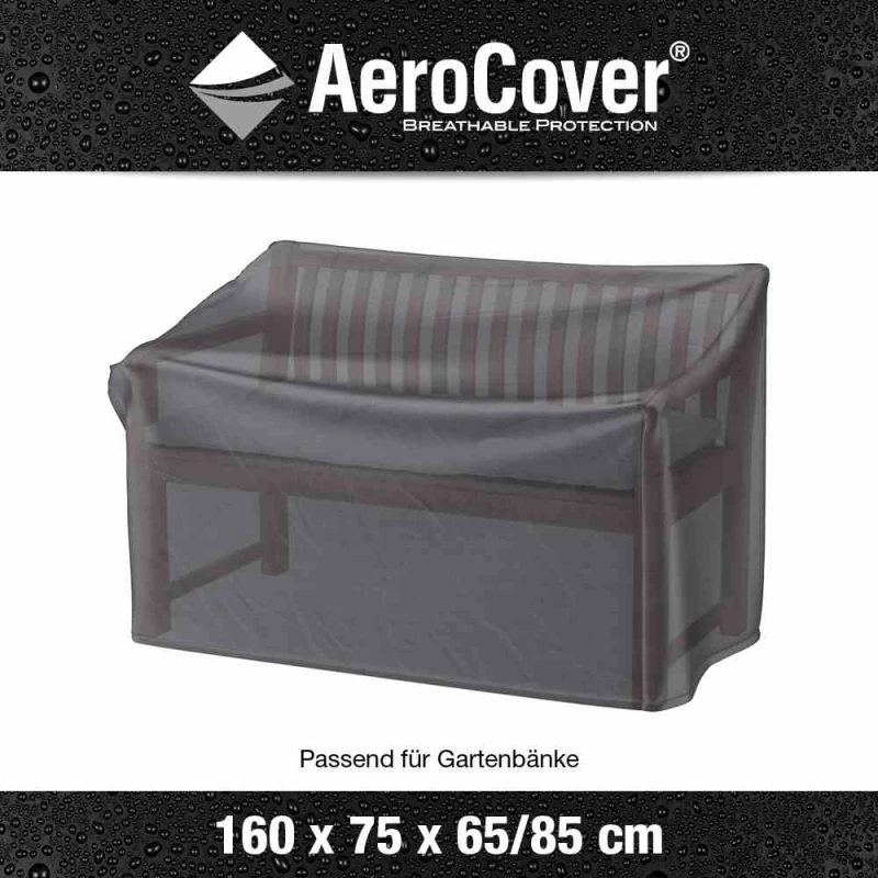 AEROCOVER Schutzhülle Für Gartenbank, 160x75x65/85 Cm