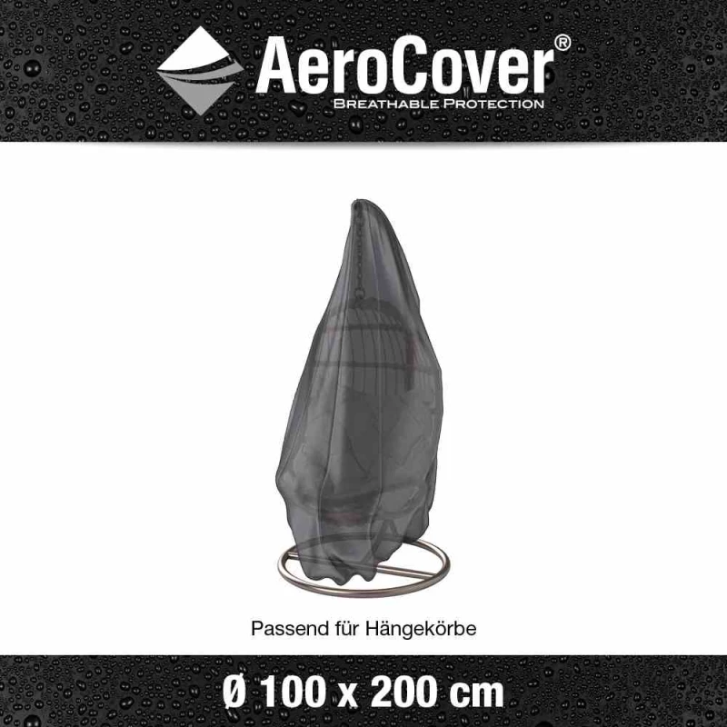 AEROCOVER Schutzhülle Für Hängekorb, Ø100x200 Cm