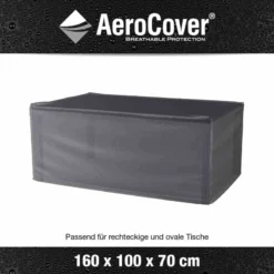 AEROCOVER Schutzhülle Für Gartentisch, 160x100x70 Cm