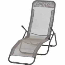 GARDAMO Bäderliege, Grau-schwarz