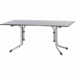 SIEGER Klapptisch, Vivodur, 165x95x73 Cm, Graphit-grau