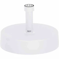SIENA GARDEN Schirmständer 40 Kg, Ø 50 Cm, Weiß – Bild 5