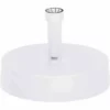 SIENA GARDEN Schirmständer 40 Kg, Ø 50 Cm, Weiß