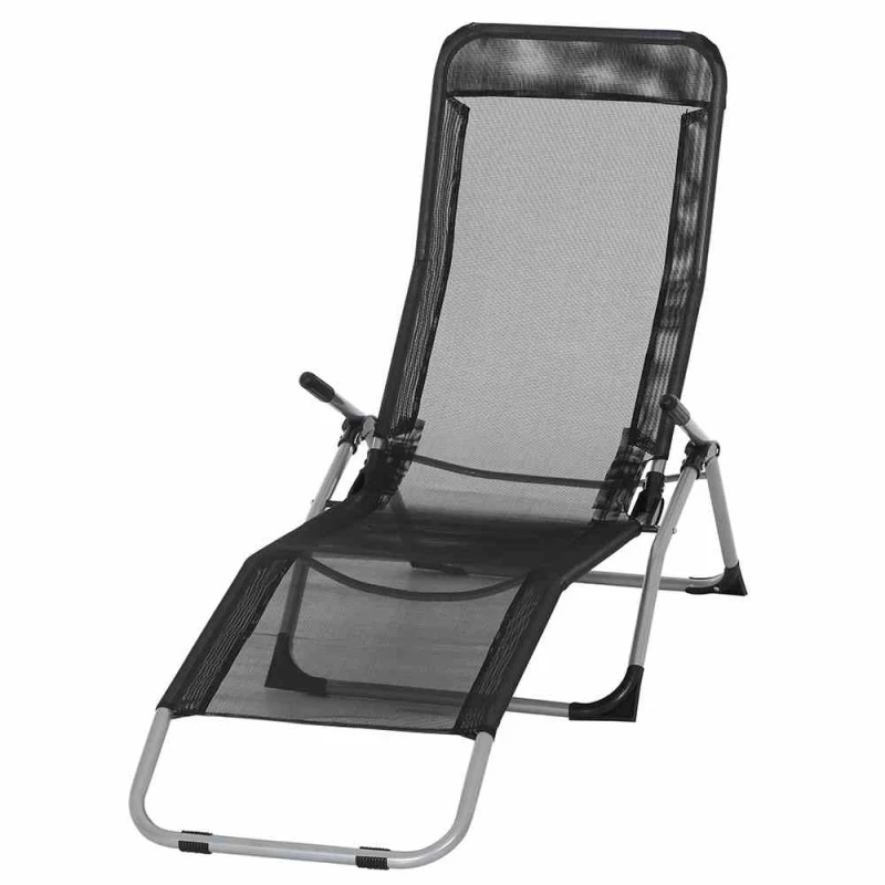GARDAMO Bäderliege, Silber-schwarz