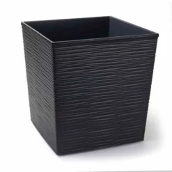 SIENA GARDEN Pflanzgefäß „Biron“, 30 Cm, Graphit