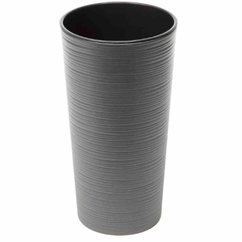 SIENA GARDEN Pflanzgefäß „Locon“, Ø30 Cm, Graphit