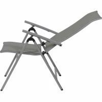 MWH Klappsessel „Fabulo“, 66,5x61,5x111 Cm, Silber – Bild 7