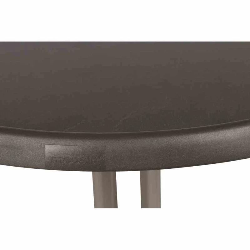 SIEGER Gartentisch, Mecalit, Ø86x72 Cm, Mocca – Bild 2