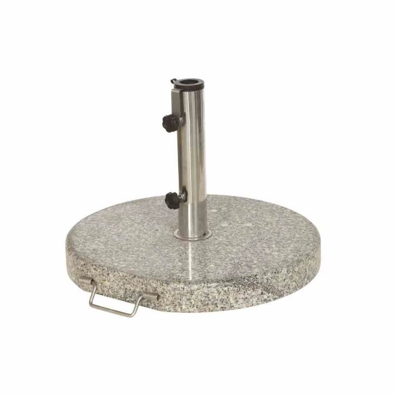 SIENA GARDEN Schirmständer 30 Kg, Ø50 Cm, Hellgrau – Bild 2