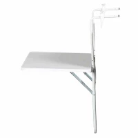 ALCO Balkonhängetisch, 60x40 Cm, Weiß – Bild 8