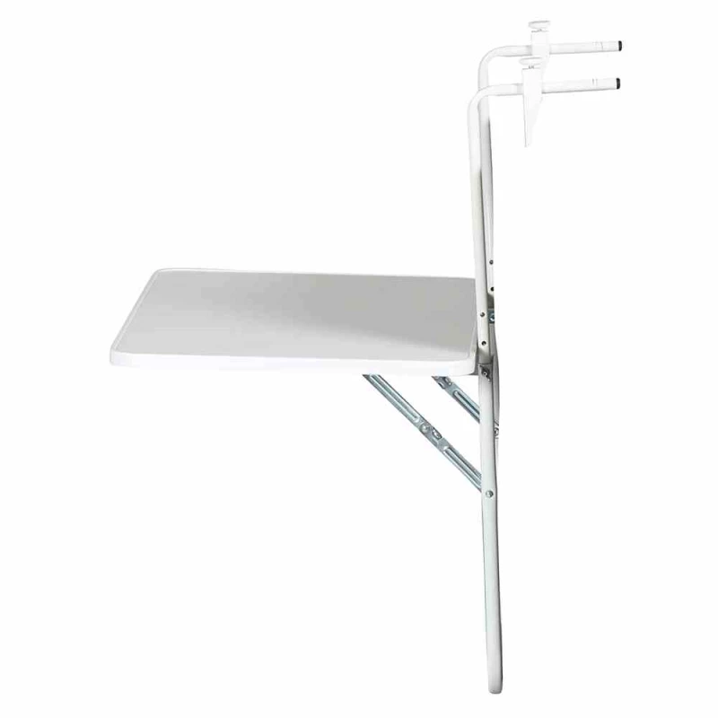 ALCO Balkonhängetisch, 60x40 Cm, Weiß – Bild 2