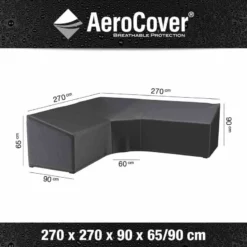 AEROCOVER Schutzhülle Für Loungeset, 270x270x90 Cm